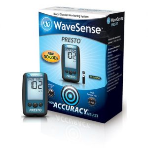 Wavesense Presto Blood Glucose Monitoring Kit