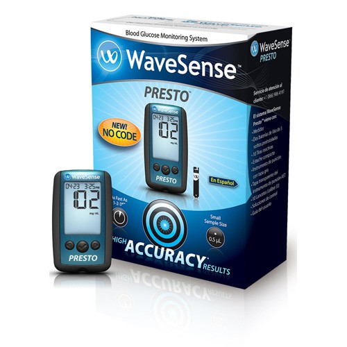 Wavesense Presto Blood Glucose Monitoring Kit