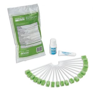 Toothette Short Term Swab System with Perox-A-Mint Solution : Each