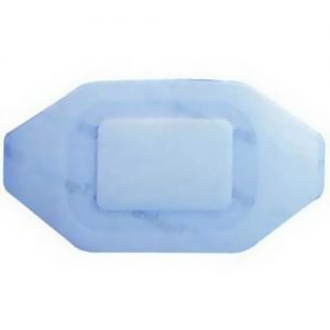 3M Tegaderm +Pad Transparent Dressing with Non-Adherent Pad : Case of 25 - 3.5" x 6" (Pad Size: 1.75" x 4")