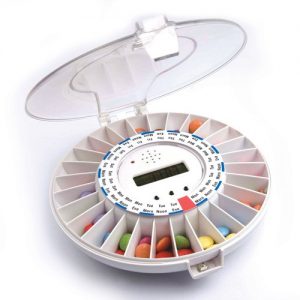 MedELert Automatic Pill Dispenser 1-6 Alarms