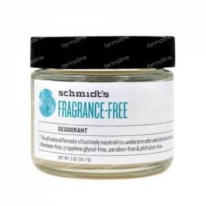 Schmidts Natural Deodorant Fragrance Free 56,70 g