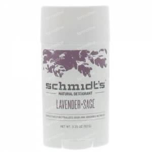 Schmidts Natural Deodorant Lavender and Sage 92 g