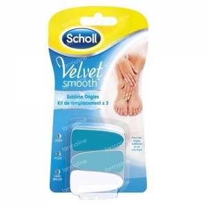 Scholl Velvet Sublime Replacement Kit 3 items