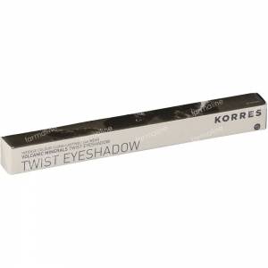 Korres Eyeshadow Twist Black Volcanic Minerals 33 Grey Brown 1 St
