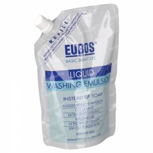 EUBOS Liquid Washing Emulsion (Blue) Refill 400 ml