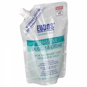 EUBOS Sensitive Shower & Cream Refill 400 ml