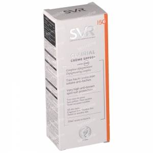 SVR Clairial SPF50+ Cream Brown Spots Very High Sun Protection 50 ml tube