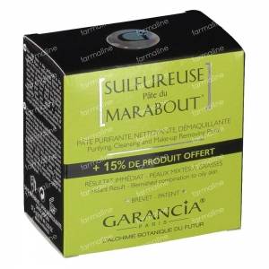 Garancia Sulfureuse Pâte Du Marabout Purifying & Cleansing Paste 50 g