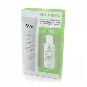 SVR Coffret Sebiaclear Mat+Pores 40ml + Micellar Water 75ml 1 St