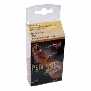 Bort Pedisoft Ring Silicone 2 St