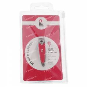 Plic Nail Clipper Manicure Pink 1 St