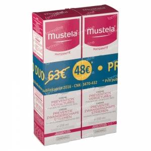 Mustela Maternità© Stretch Marks Prevention Cream With Fragrance Duo Reduced Price 2 x 250 ml