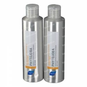 Phyto Phytojoba Intense Hydrating Shampoo Dry Hair Duo 1+1 For FREE 2x200 ml