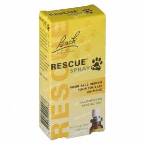 Bach Bloesem Rescue Pets 20 ml spray