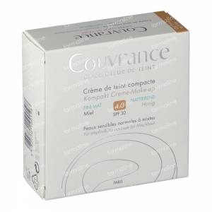Avà¨ne Couvrance Compact Foundation Cream Oil-Free 04 Miel 10 g