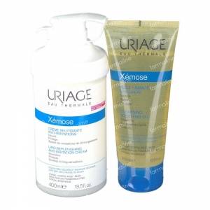 Uriage Xà©mose Cream + Cleansing Oil Pack 400+200 ml