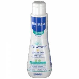 Mustela Stelatopia Milky Bath Oil Atopic Skin New Formula 200 ml