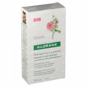 Klorane Soothing Shampoo With Chinese Peony 200 ml