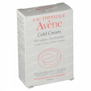 Avà¨ne Cold Cream Ultra Rich Soap-Free Cleansing Bar 100 g