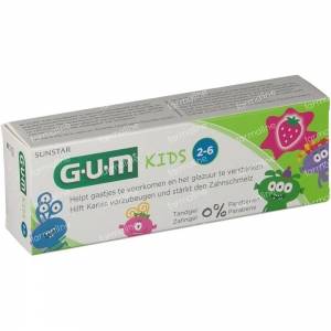 GUM Kids Toothpaste 2-6 Years 75 ml