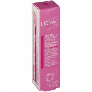 Lierac Hydra-Chrono+ Melt In Lip Balm Pink Gloss Effect 3 g stick