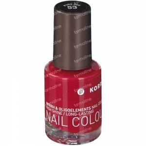 Korres Nail Colour 53 Pure Red 10 ml