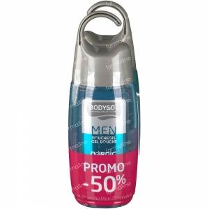 Bodysol Men Showergel Nordic + Menthol 2nd at -50% 2 x 250 ml