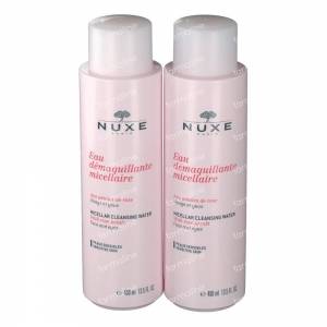Nuxe Micellar Cleansing Water With Rose Petals Duo 2 x 400 ml