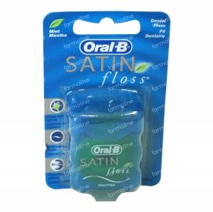 Oral B Satin Floss Mint 25 m meter