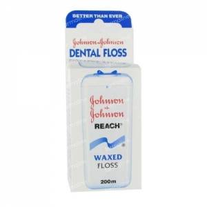 Johnson Reach Dental Floss Waxed 200 m meter