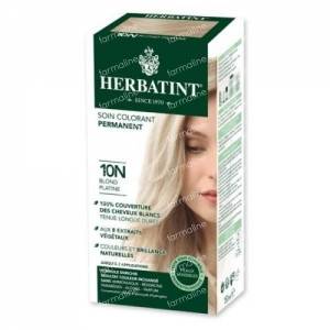 Herbatint Permanent Hair Coloring Platinum Blond 10N 150 ml