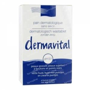 Dermavital Dermatological Soap Bar Greasy Skin 100 g