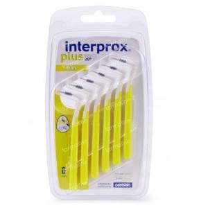 Interprox Plus Brush Interdental Mini Yellow 6 items