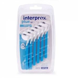 Interprox Plus Brush Interdental Conical Blue 6 items