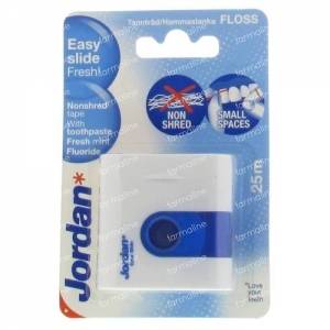 Jordan Dental Tape Easy Slide Fresh 25 m meter