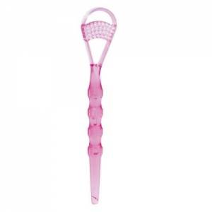 Miradent Tongue Scraper Deluxe Pink 1 St