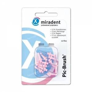 Miradent Pic-Brush Brush Pink 12 St