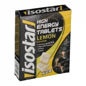 Isostar High Energy Lemon 24 St tablets