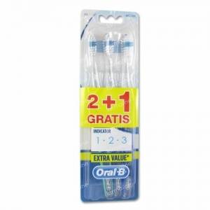 Oral B Indicator 1- 2-3 35 Tooth Brush 3 St
