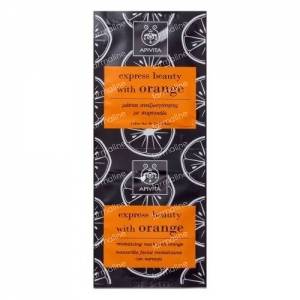 Apivita Express Revitalizing Mask With Orange 16 ml