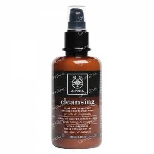 Apivita Cleansing Milk With Honey & Orange 200 ml bottle