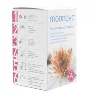 Mooncup Menstruation Cup Reusable Size A 1 1 St