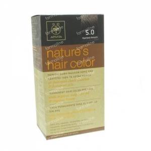 Apivita Natures Hair Color N5.0 Light Brown 1 St