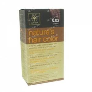 Apivita Natures Hair Color N5.03 Chocolate 1 St