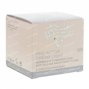Louis Widmer Pro-Active Cream Light (Fragrance Free) 50 ml