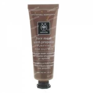 Apivita Purifying Face Mask For Oily Skin 50 ml tube