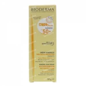 Bioderma ABCDerm Solaire Spf50+ Mineral Cream 50 g