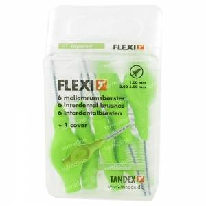Flexi Interdentale Borstel Green Conisch 6 St