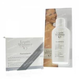 Louis Widmer Remederm Body Cream (Without perfume) + FREE Bath Oil 300 ml